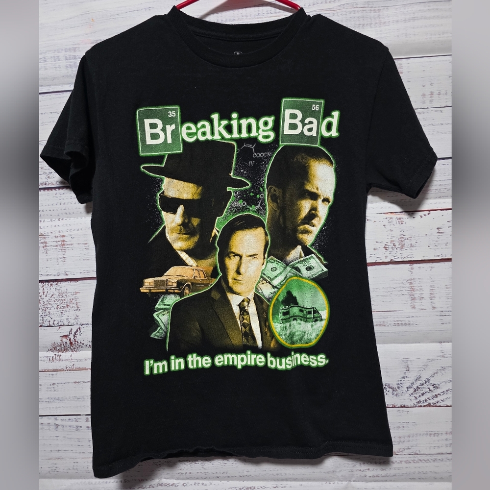 Breaking Bad Black Graphic T-Shirt